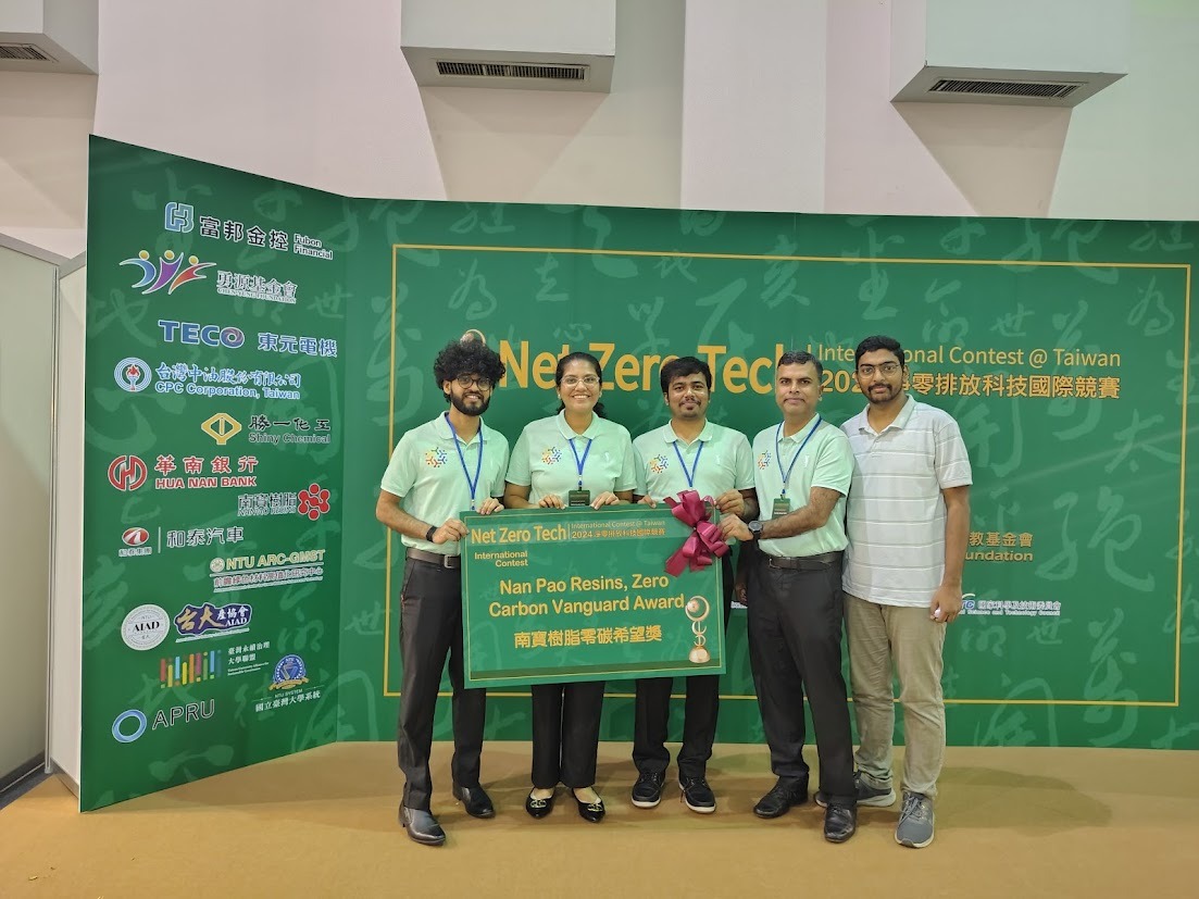 Award photo-Net zero Tech