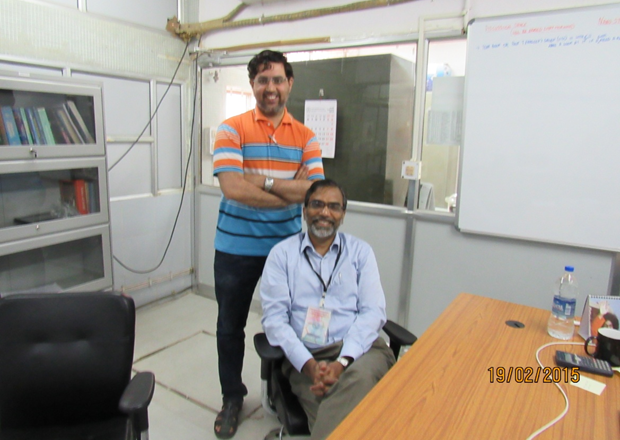 With my Teacher and mentor, Prof. T. Pradeep